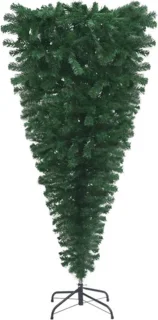 vidaXL Kunstkerstboom omgekeerd 180 cm groen