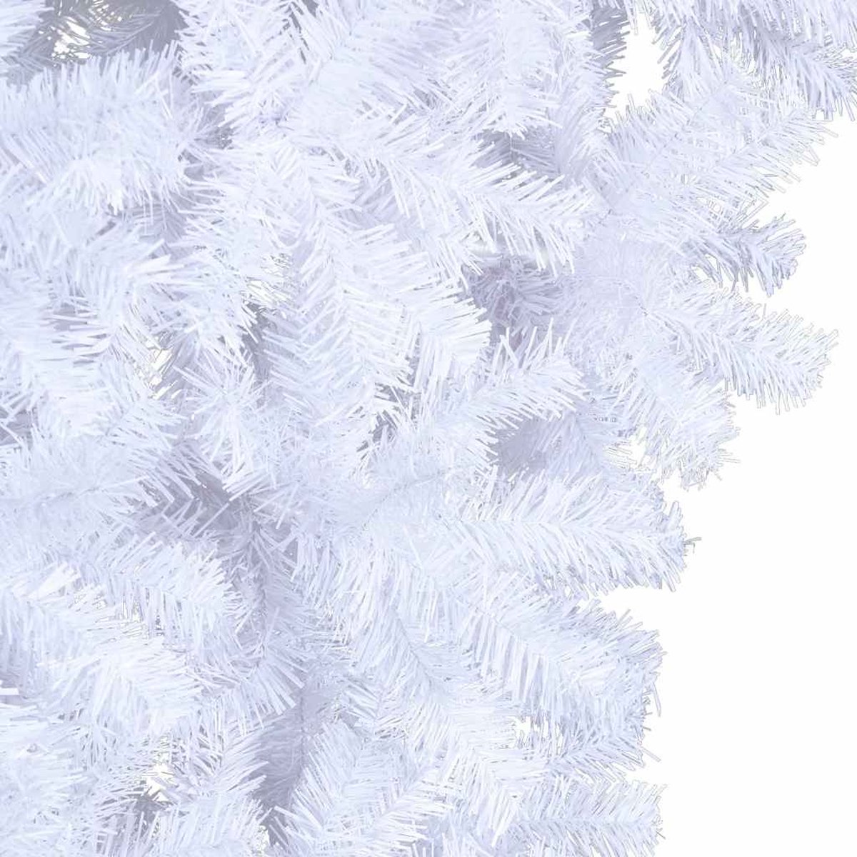 vidaXL Kunstkerstboom omgekeerd 180 cm wit met standaard