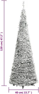 vidaXL Kunstkerstboom Pop-up 120 cm