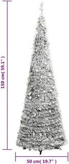 vidaXL Kunstkerstboom Pop-up 150 cm