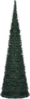 vidaXL Kunstkerstboom Pop-up 150 cm Groen