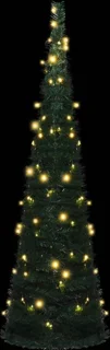 vidaXL Kunstkerstboom Pop-up 150 cm Groen