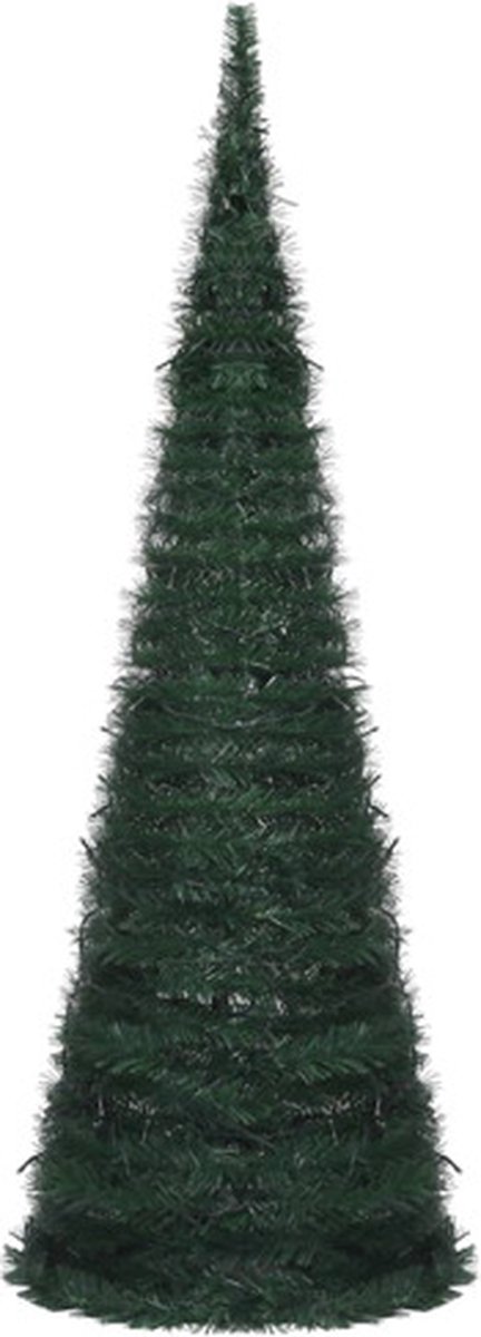 vidaXL Kunstkerstboom Pop-up 180 cm Groen