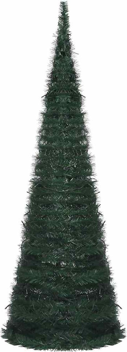 vidaXL Kunstkerstboom Pop-up 180 cm Groen