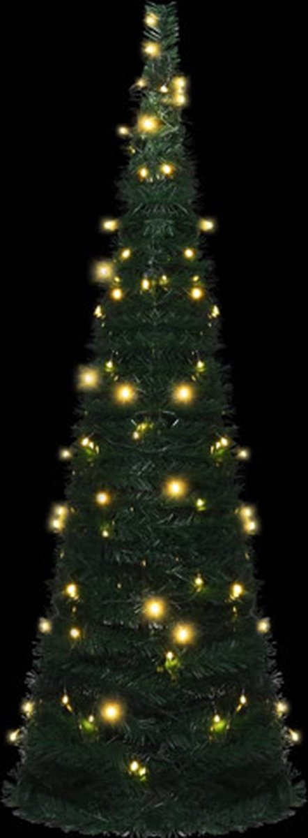 vidaXL Kunstkerstboom Pop-up 180 cm Groen