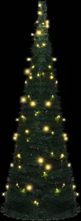 vidaXL Kunstkerstboom Pop-up 180 cm Groen