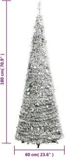 Wat vinden we goed aan de vidaXL Kunstkerstboom Pop-up 180 cm