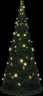 vidaXL Kunstkerstboom Pop-up 210 cm Groen