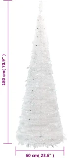 vidaXL Kunstkerstboom Pop-up