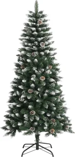 vidaXL Kunstkerstboom PVC 120 cm groen