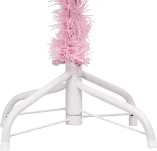 vidaXL Kunstkerstboom PVC 120 cm roze