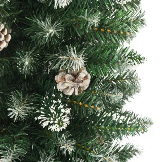 vidaXL Kunstkerstboom PVC 120 cm