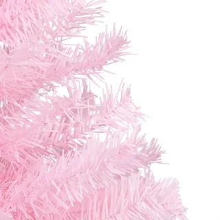 vidaXL Kunstkerstboom PVC 180 cm roze