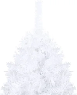 vidaXL Kunstkerstboom PVC 180 cm wit