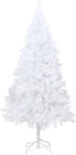 vidaXL Kunstkerstboom PVC 180 cm wit