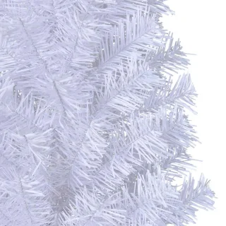 vidaXL Kunstkerstboom PVC 180 cm wit