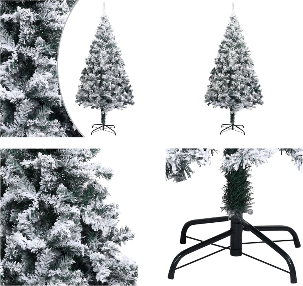 vidaXL Kunstkerstboom PVC 400 cm groen