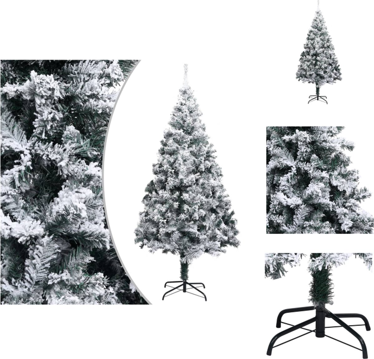 vidaXL Kunstkerstboom PVC 400 cm groen