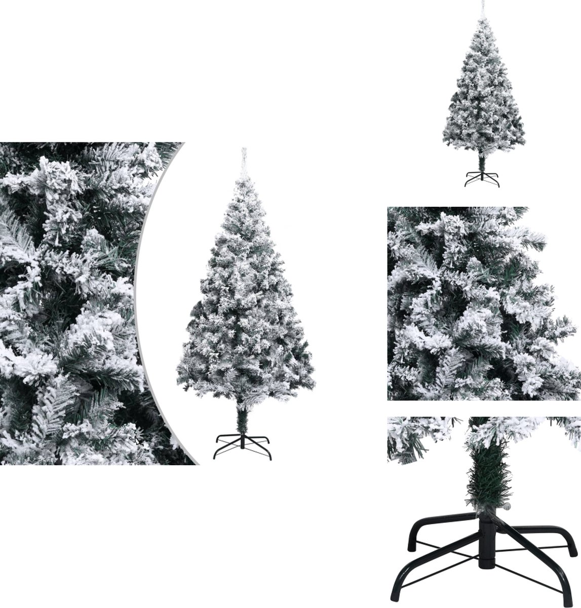 vidaXL Kunstkerstboom PVC 400 cm groen
