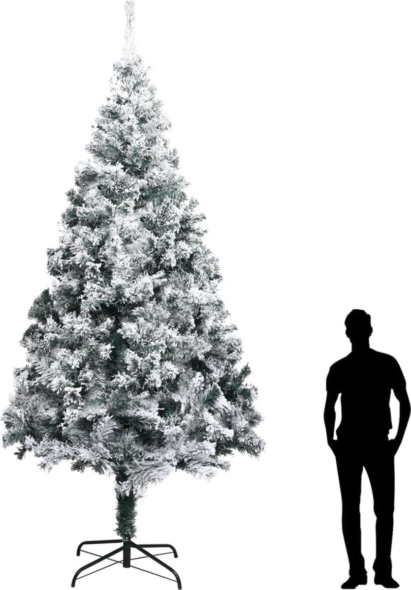 vidaXL Kunstkerstboom PVC 400 cm groen