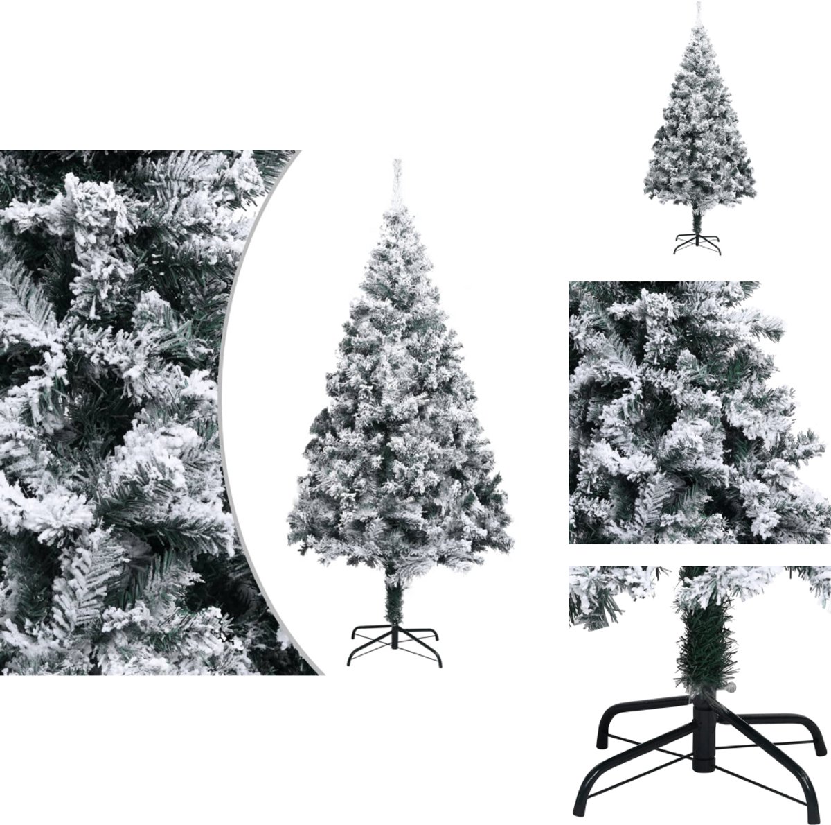 vidaXL Kunstkerstboom PVC 400 cm groen