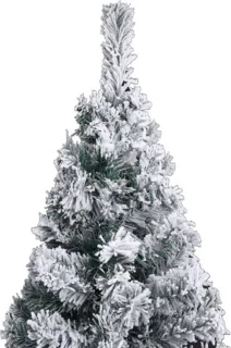 vidaXL Kunstkerstboom PVC smal 180 cm groen
