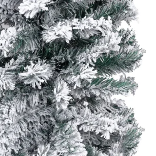 vidaXL Kunstkerstboom PVC smal 180 cm groen