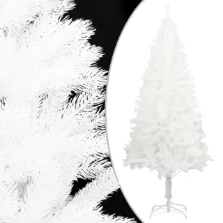 vidaXL Kunstkerstboom PVC Wit 210 cm