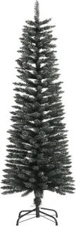 vidaXL Kunstkerstboom smal 120 cm groen