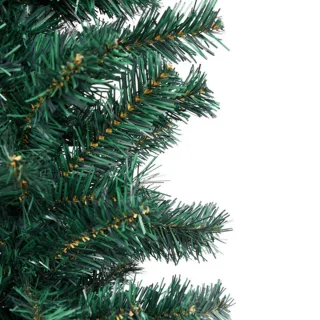 vidaXL Kunstkerstboom smal 150 cm groen