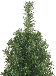vidaXL Kunstkerstboom smal 150 cm groen