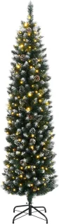 vidaXL Kunstkerstboom smal 150 cm