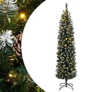 vidaXL Kunstkerstboom smal 180 cm