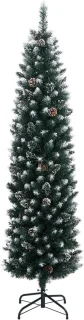 vidaXL Kunstkerstboom smal 180 cm