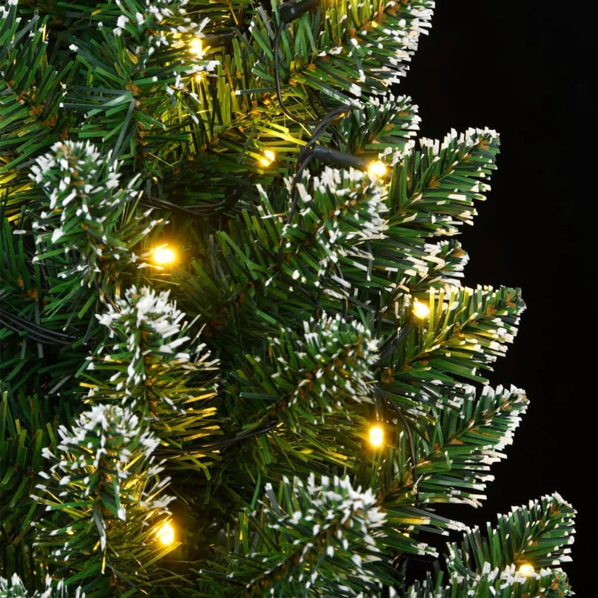 vidaXL Kunstkerstboom Smal 180 cm met 300 LED's