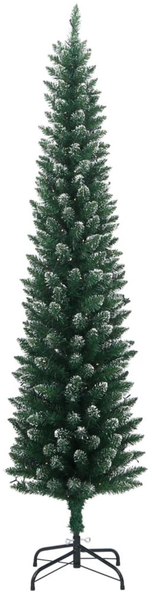 vidaXL Kunstkerstboom Smal 180 cm met 300 LED's