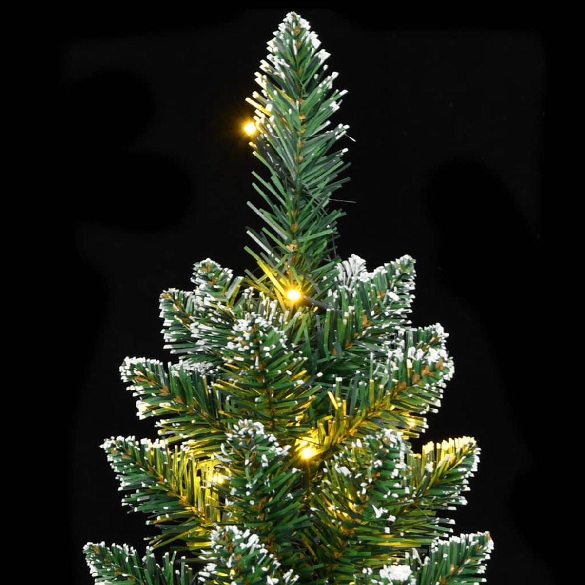 vidaXL Kunstkerstboom Smal 180 cm met 300 LED's