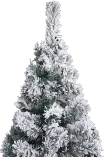 vidaXL Kunstkerstboom smal 180 cm PVC groen