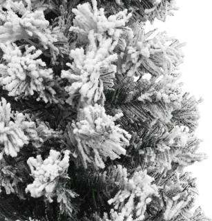 vidaXL Kunstkerstboom smal 180 cm PVC groen