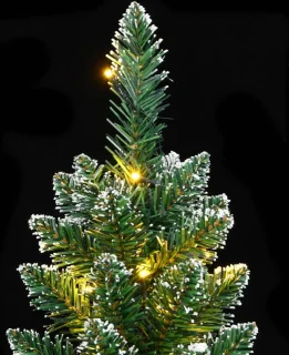 vidaXL Kunstkerstboom smal 210 cm