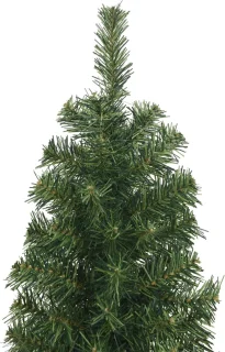 vidaXL Kunstkerstboom Smal 210 cm Groen