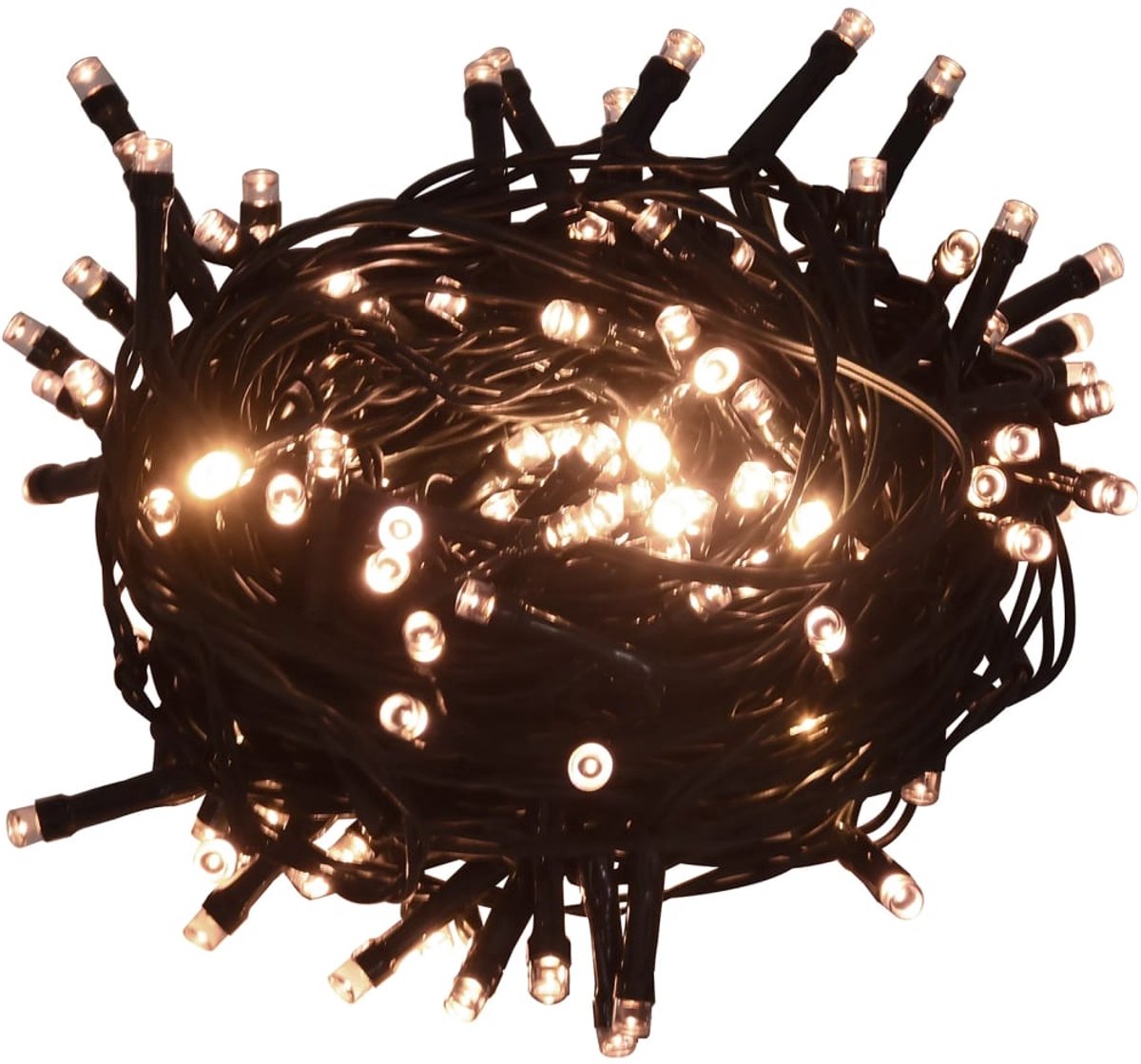 vidaXL Kunstkerstboom smal 210 cm met 300 LED's