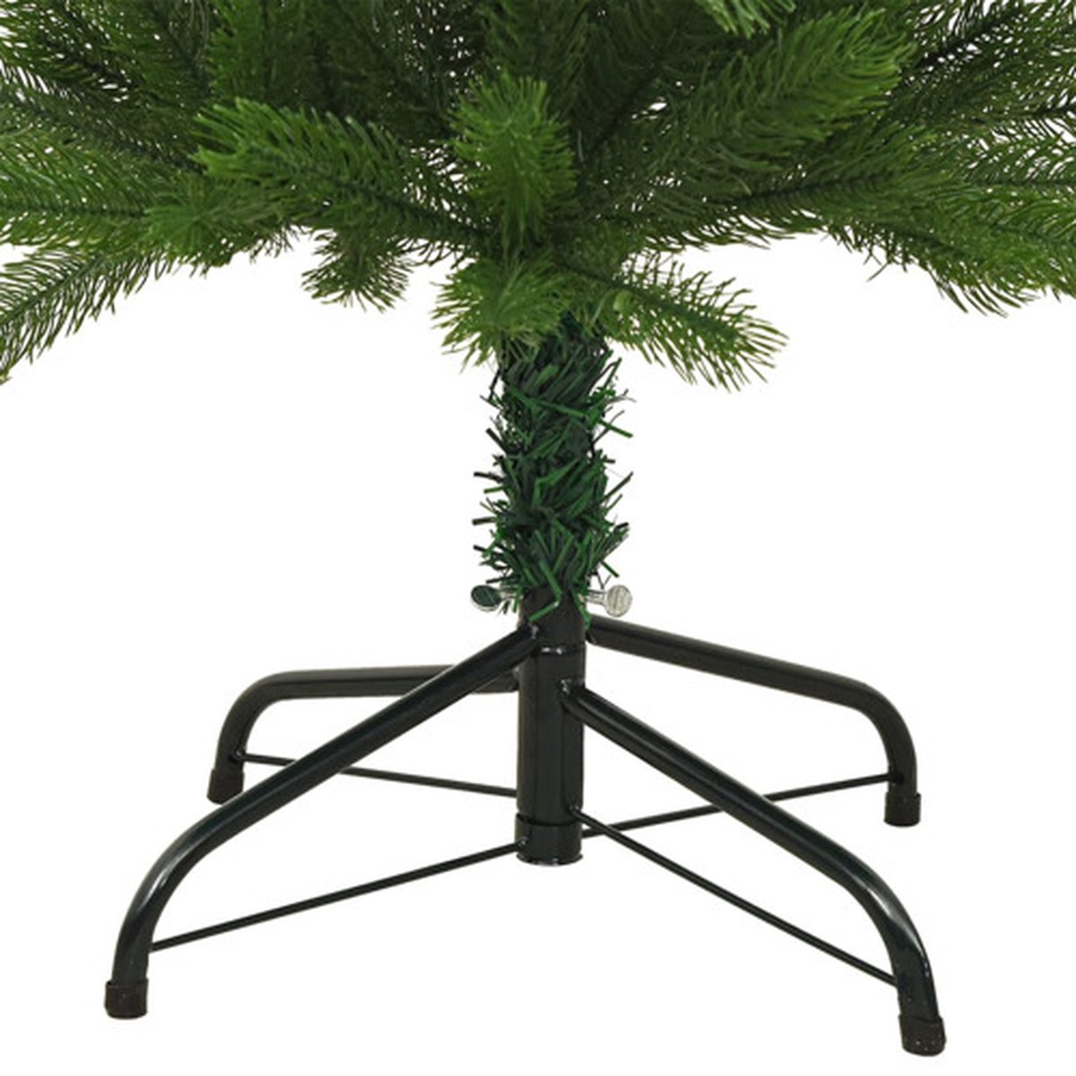 vidaXL Kunstkerstboom smal 240 cm PE met standaard