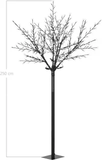 vidaXL Kunstkerstboom smal 240 cm PVC groen