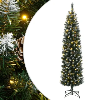 vidaXL Kunstkerstboom smal