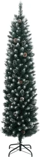 vidaXL Kunstkerstboom smal
