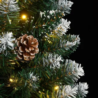 vidaXL Kunstkerstboom smal