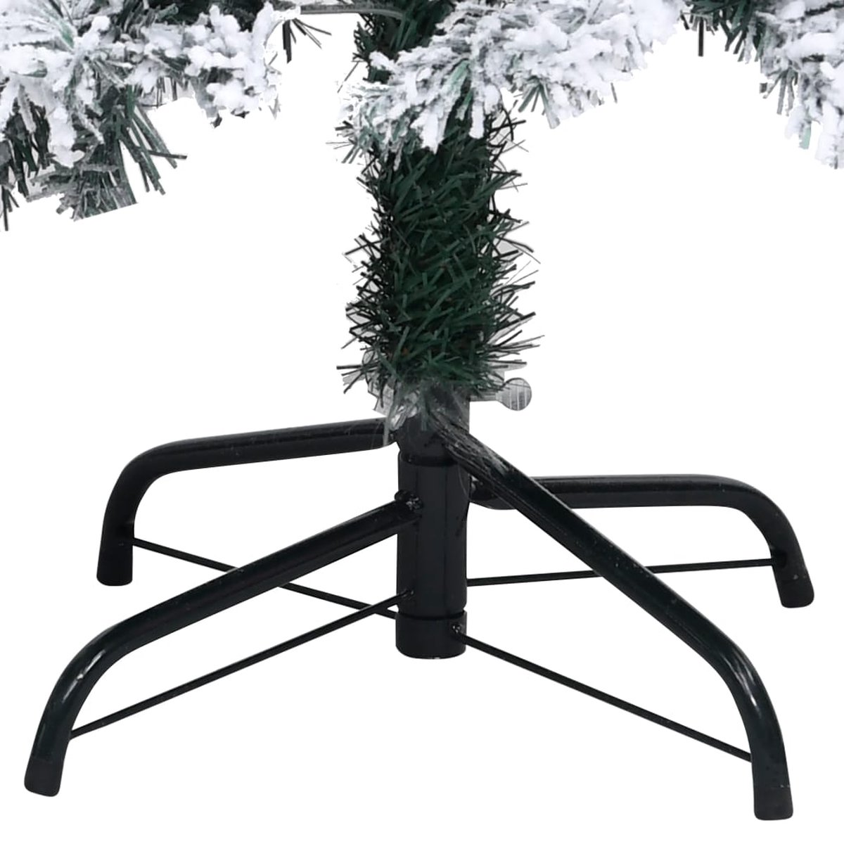 vidaXL Kunstkerstboom Sneeuw 240 cm Groen