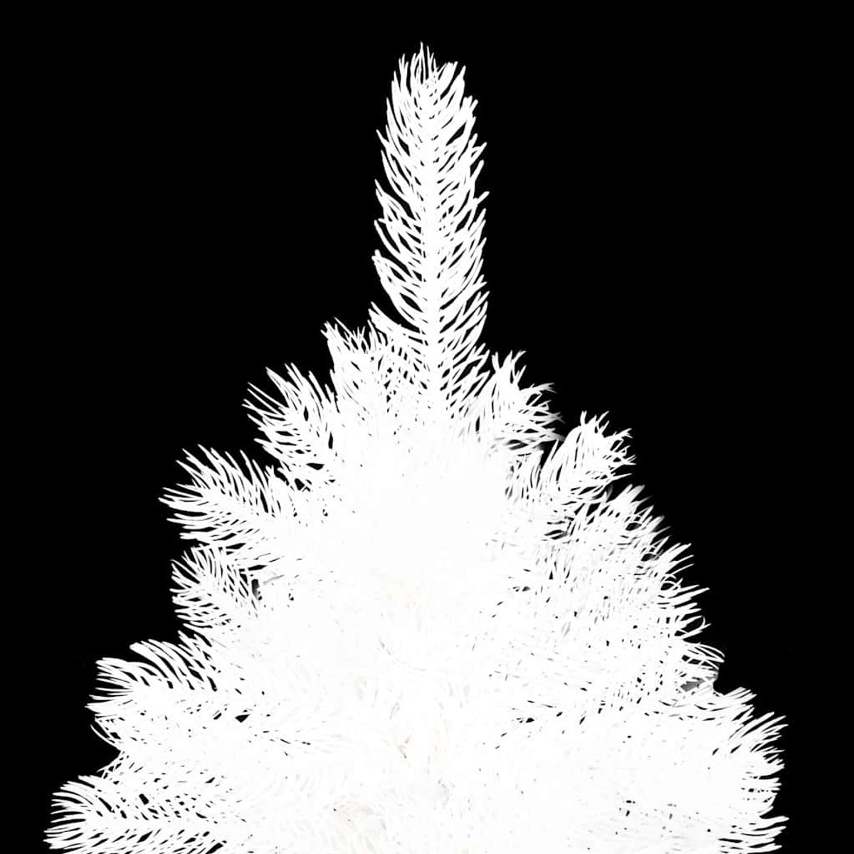 vidaXL Kunstkerstboom Verlicht 120 cm Wit
