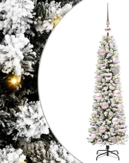 vidaXL Kunstkerstboom wit 120 cm